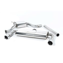 Milltek 3" Abgasanlage "Road+" Golf 7.5 GTI (Facelift) (Ohne Performance Paket) Cerakote Black