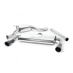 Milltek 3" Abgasanlage "Road+" Golf 7.5 GTI (Facelift) (Ohne Performance Paket) Cerakote Black