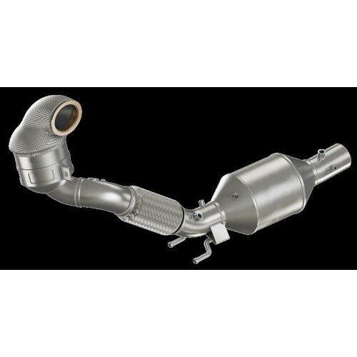 HJS EWG Downpipe für VAG 2.0 T(F)SI FWD mit OPF Euro 6d-Temp (Golf 7 TCR)