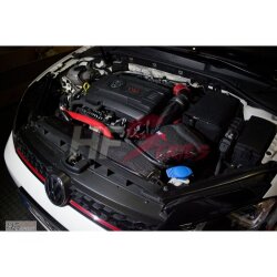 VAG 1,8-2,0 TSI E6 HFI Gen. 3 Carbon Air Intake Kit ohne Turbo Inlet ohne Schubumluftventil HF-Series Luftleitblech für VW, Audi, Seat für alle Ansaugsysteme Audi TT/ TTS/ TTRS 8S rot beschichtet Wasserschlauch unter der Airbox für 1.8-2.0 TSI E6 (z.B. Go