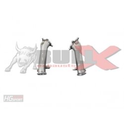 HG-Motorsport BULL-X Downpipes f&uuml;r NISSAN GTR R35