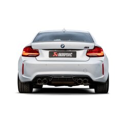 Akrapovic Auspuff Slip-On Titan BMW M2 Competition (F87N) - OPF/GPF